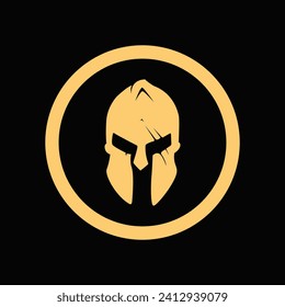 spartan logo design spartan simple creative logo vecktor spartan black logo