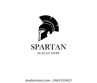 spartan logo design spartan simple creative logo vector spartan black logo