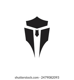 spartan logo design spartan simple creative logo vecktor spartan black logo