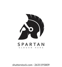 spartan logo design spartan simple creative logo vector spartan black logo