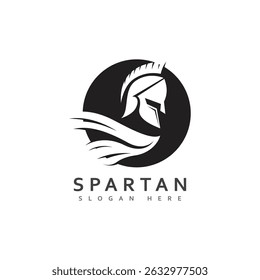 spartan logo design spartan simple creative logo vector spartan black logo