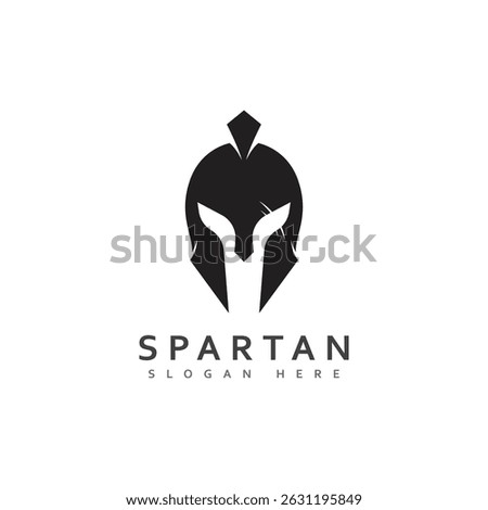 spartan logo design spartan simple creative logo vector spartan black logo