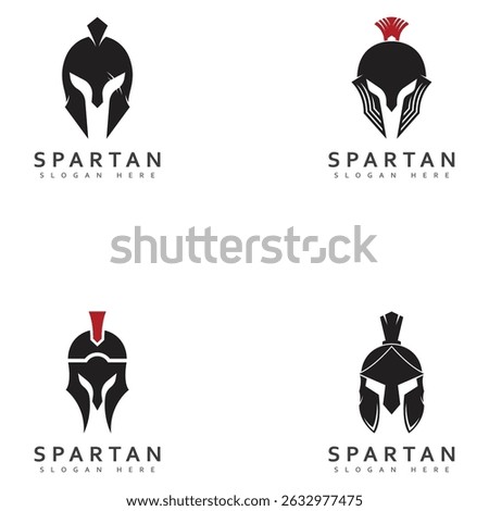 spartan logo design spartan simple creative logo vector spartan black logo