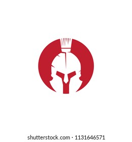 Spartan logo design template