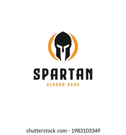 spartan logo design for logo template