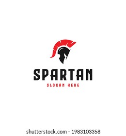 spartan logo design for logo template