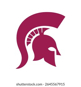 Elementos de modelo de design de logotipo Spartan sparta vetor Image