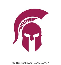 Spartan logo design template elements sparta vector Image