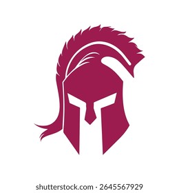 Spartan logo design template elements sparta vector Image