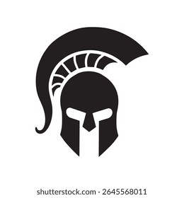 Spartan logo design template elements sparta vector Image