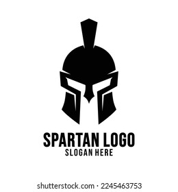 Spartan Logo Design Template Inspiration, Vector Illustration.