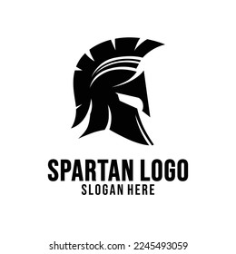 Spartan Logo Design Template Inspiration, Vector Illustration.