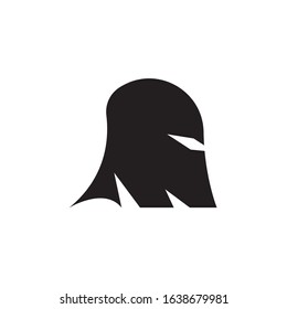 Spartan Logo design vector illustration . Spartan Helmet Logo template. Modern professional logo for a sport team.

