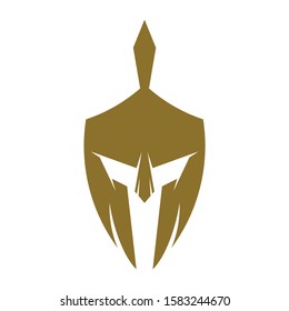 Spartan Logo Design Vector Template,  Spartan Helmet Logo Concept, Emblem, Concept Design, Creative Symbol, Icon