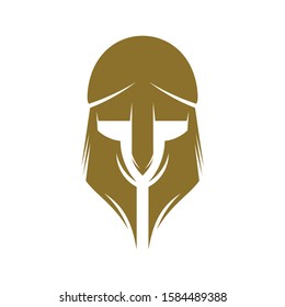 Spartan Logo Design Vector Template,  Spartan Helmet Logo Concept, Emblem, Concept Design, Creative Symbol, Icon