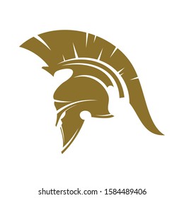 Spartan Logo Design Vector Template,  Spartan Helmet Logo Concept, Emblem, Concept Design, Creative Symbol, Icon