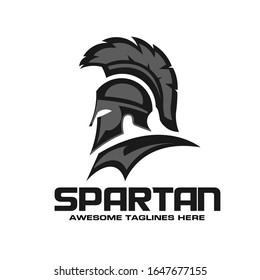 Vorlage für die Vektorillustration des Spartan-Logo-Designs
