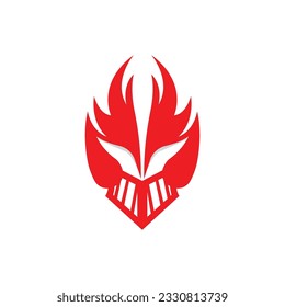 Spartan Logo Design, Vector VIking Guardian Fighter, Simple Greek Warrior Helmet