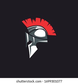 spartan logo designs vector concept