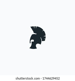 spartan logo designs vector icon