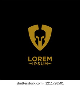 spartan logo icon designs vector