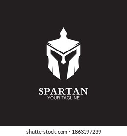 spartan logo icon designs vector
