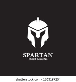 spartan logo icon designs vector