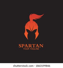 spartan logo icon designs vector