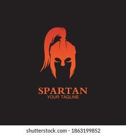 spartan logo icon designs vector