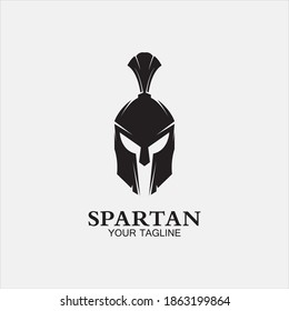 spartan logo icon designs vector