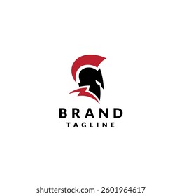 spartan logo icon vector illustration