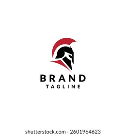 spartan logo icon vector illustration
