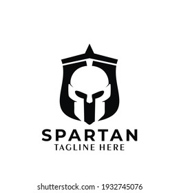 spartan logo icon vector isolated