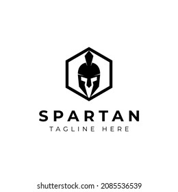 spartan logo perfect for company simple design