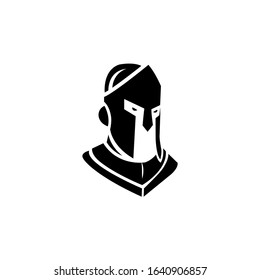 Spartan logo sparta logo spartan helmet logo vector