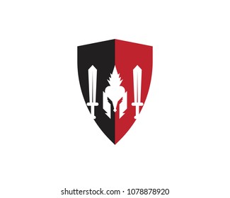 Spartan logo template