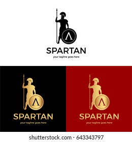 Spartan logo template