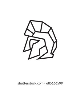 spartan logo template