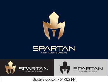 Spartan Logo Template Design Vector 