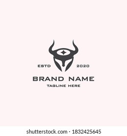 Spartan logo template - vector