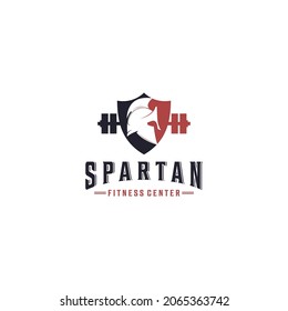 spartan logo template , vector spartan in white background