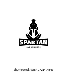 Spartan logo vector designs black color