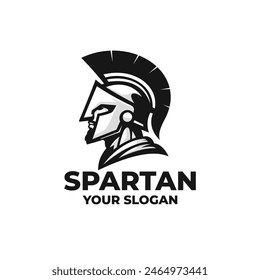 Spartan logo vector. EPS 10 editable vector