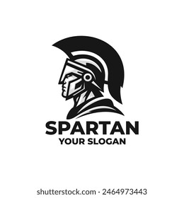 Spartan logo vector. EPS 10 editable vector
