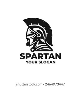 Spartan logo vector. EPS 10 editable vector