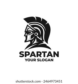 Spartan logo vector. EPS 10 editable vector