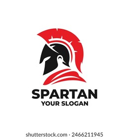 Spartan logo vector. EPS 10 editable vector