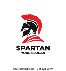 Spartan logo vector. EPS 10 editable vector
