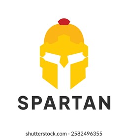 Spartan logo vector. EPS 10 editable vector spartan helmet