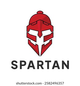 Spartan logo vector. EPS 10 editable vector spartan helmet